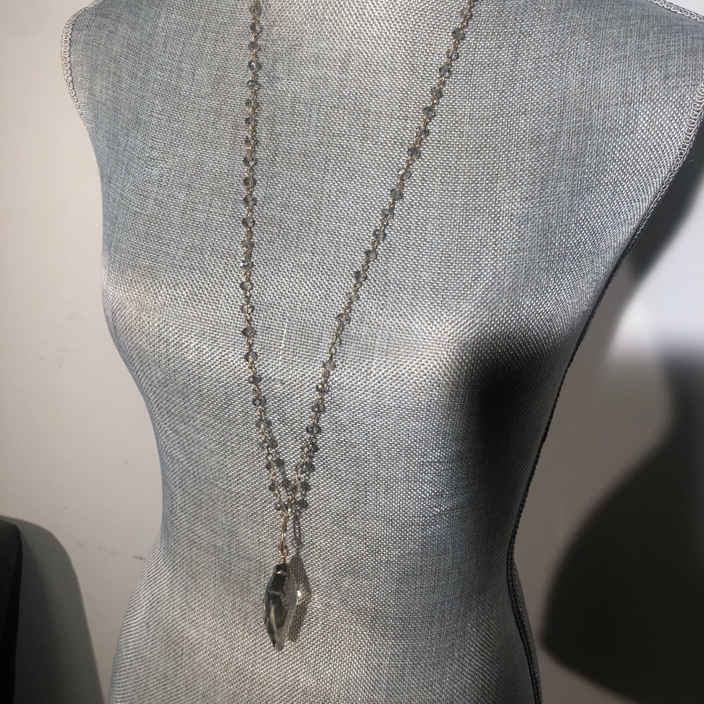 Gold chain 17” drop necklace